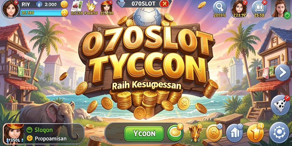 Tampilan screenshot 070SLOT menampilkan gameplay Tycoon yang mengasyikkan.