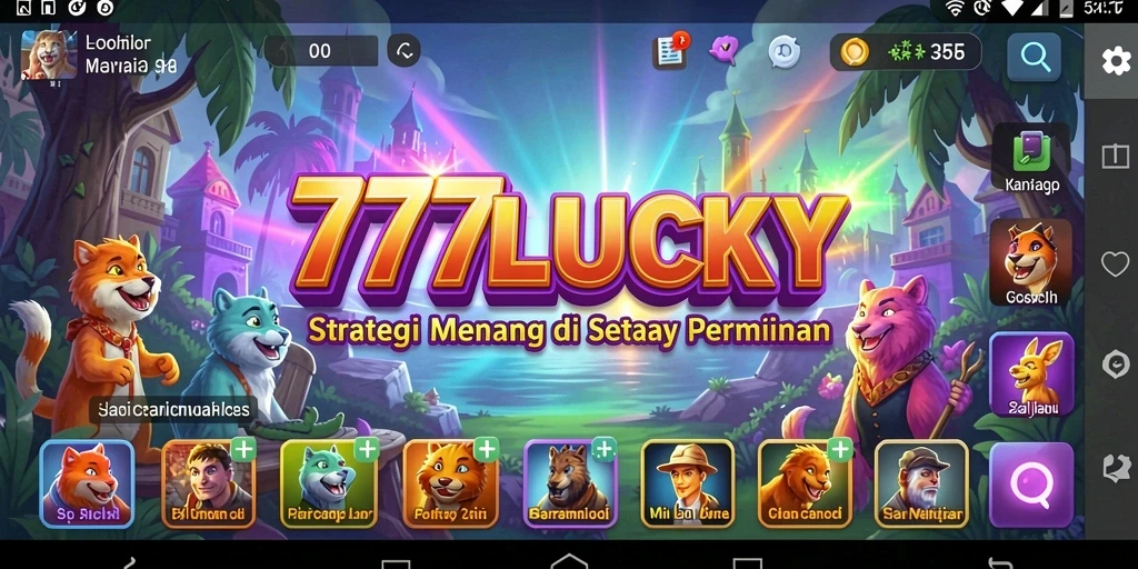Tampilan gameplay seru pada 777LUCKY menunjukkan strategi dan perencanaan.
