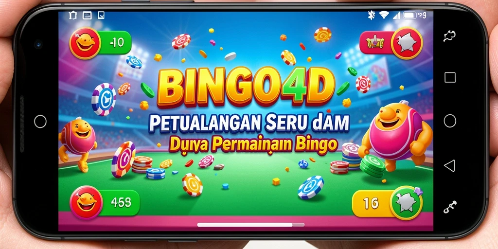 Screenshot BINGO4D menampilkan pengalaman gameplay seru dalam dunia petualangan bingo.