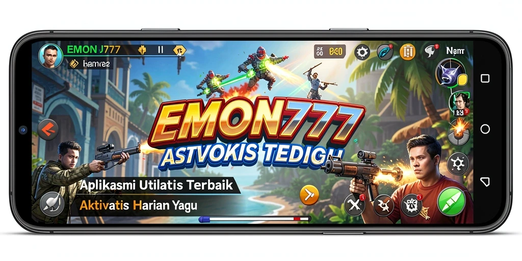 Tampilan antarmuka EMON777 yang sederhana dan intuitif.