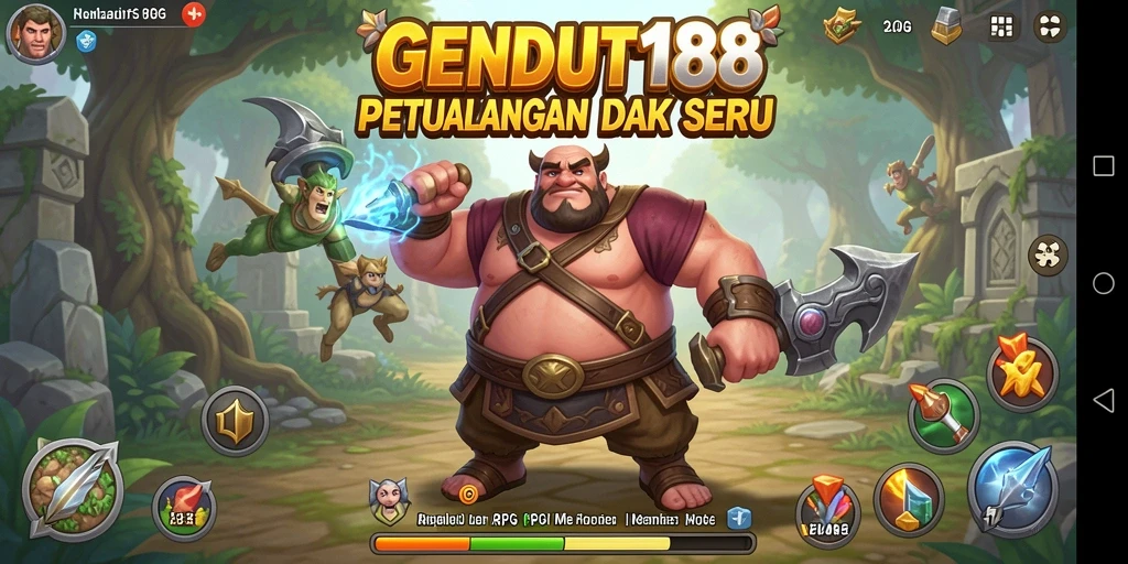 Tangkapan layar utama dari gameplay RPG yang mendebarkan.