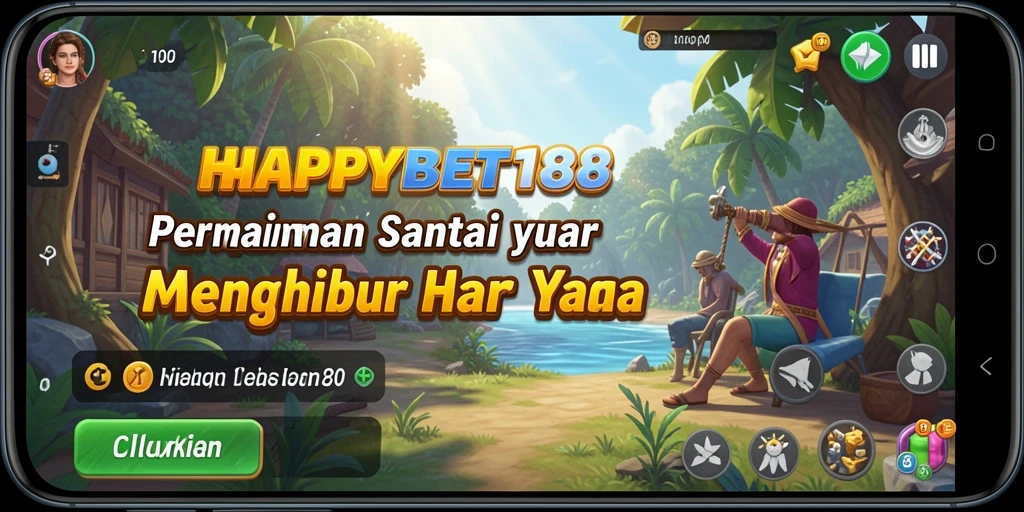 Screenshot utama <strong>HAPPYBET188</strong> menampilkan aksi gameplay Casual yang menyenangkan.