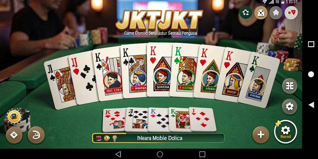 Tampilan gameplay JKTJKT yang seru dan menantang.