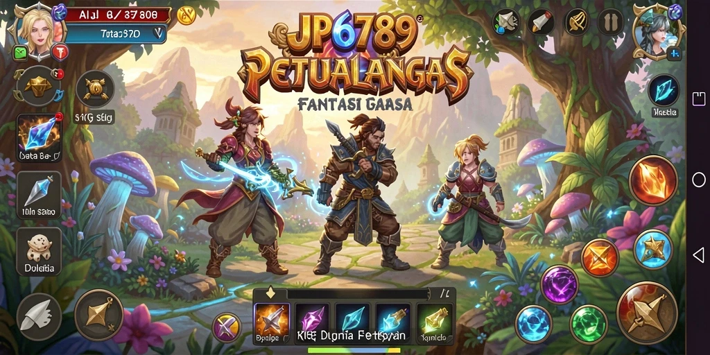 Gameplay RPG yang menarik dengan visual menawan di JP6789.