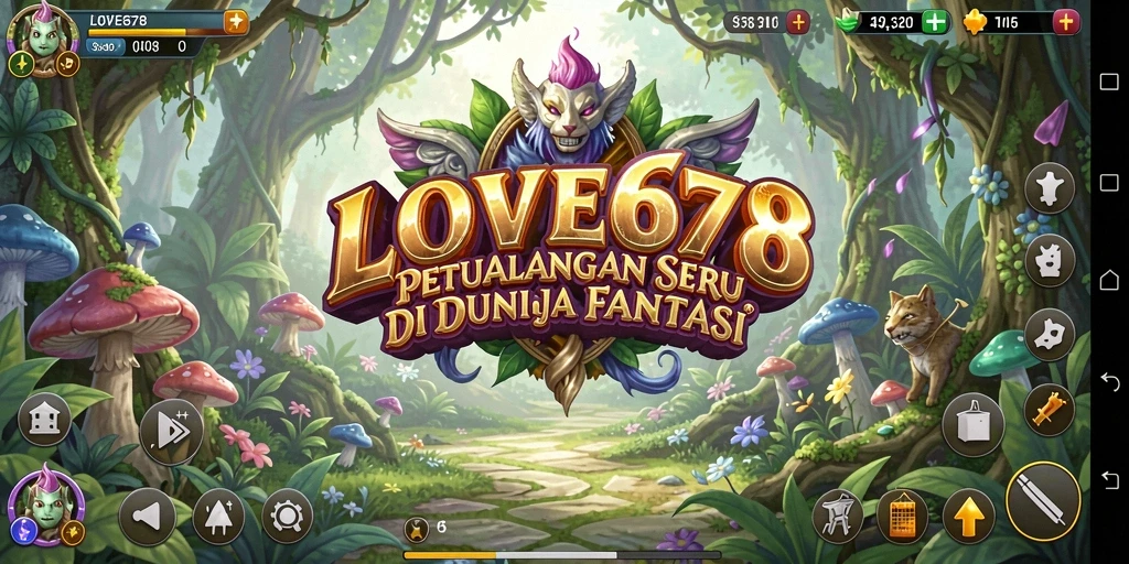 Screenshot gameplay LOVE678 menampilkan aksi petualangan yang mendebarkan.