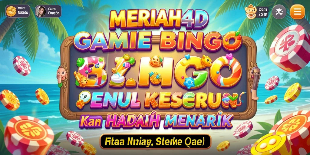Tangkapan layar gameplay MERIAH4D yang penuh aksi Bingo.