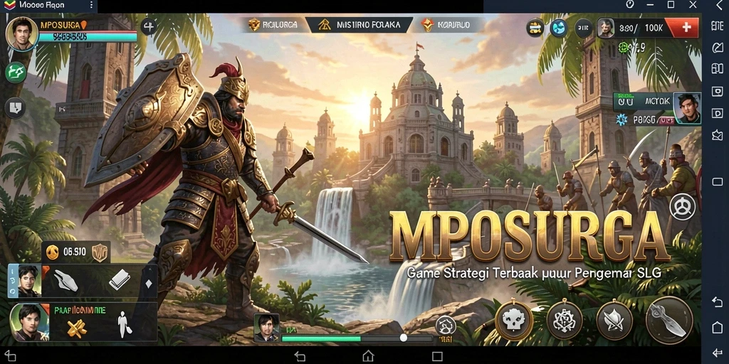 Tampilan gameplay MPOSURGA yang seru dan interaktif.