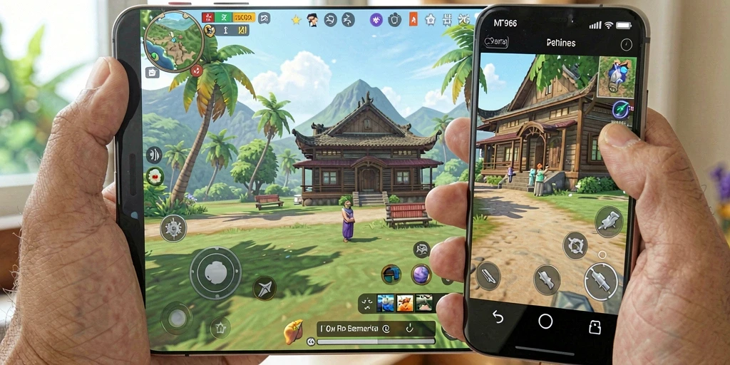 Screenshot menunjukkan gameplay seru dan grafis menarik MT966.