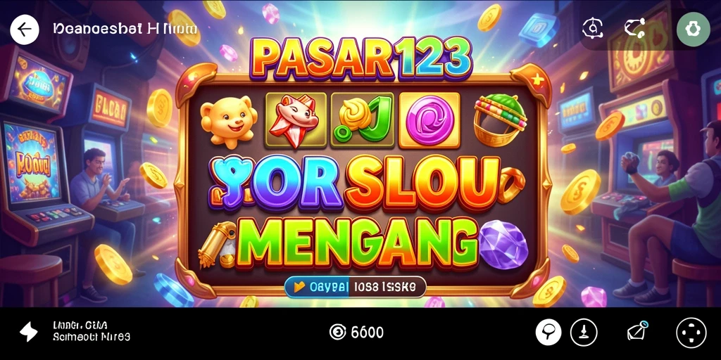 Tampilan gameplay PASAR123 dengan putaran Slot yang menegangkan.