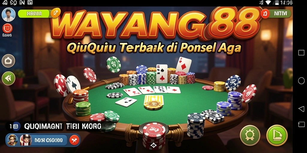 Tampilan gameplay QiuQiu yang menarik dan seru.