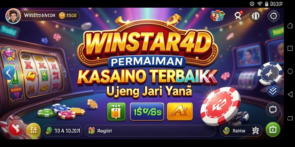Screenshot gameplay WINSTAR4D menampilkan aksi seru dalam suasana Kasino.