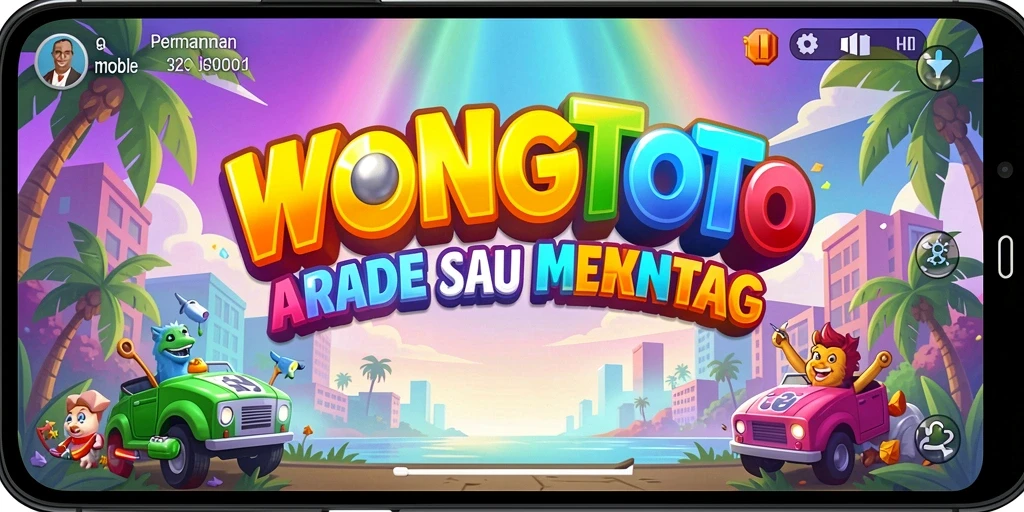 Tampilan gameplay seru WONGTOTO dengan fitur Arcade menarik.